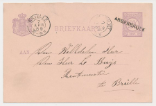Naamstempel Abbenbroek - Heenvliet - Brielle 1880
