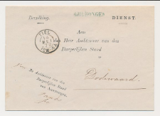 Naamstempel Amerongen - Tiel - Dodewaard 1872