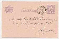 Naamstempel Andel - Heusden 1885