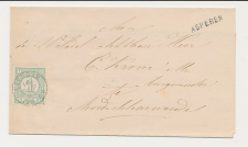 Naamstempel Asperen - Leerdam - Noord Scharwoude 1881