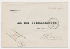 Naamstempel Baambrugge - Den Helder 1876