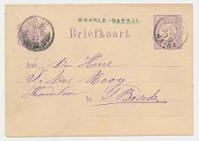 Naamstempel Baarle-Nassau - Tilburg - s Hertogenbosch 1878