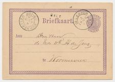 Naamstempel Balk - De Lemmer - Wormerveer 1875
