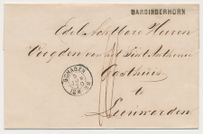Naamstempel Barsingerhorn - Schagen - Leeuwarden 1870