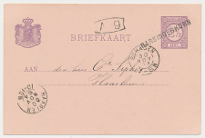Naamstempel Barsingerhorn - Schagen - Haarlem 1884
