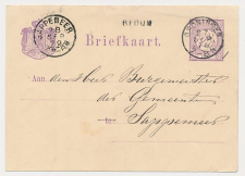 Naamstempel Bedum - Groningen - Sappemeer 1879