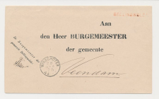 Naamstempel Bellingwolde - Winschoten - Veendam 1875