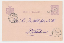 Naamstempel Benschop - IJsselstein - Rotterdam 1891