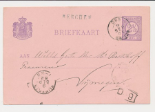 Naamstempel Berchem - Oss - Nijmegen 1882