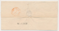 Naamstempel De Blesse - s Gravenhage 1858