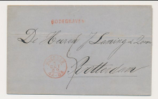 Naamstempel Bodegraven - Woerden - Rotterdam 1869
