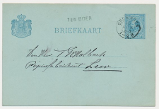 Woltersum- Naamstempel Ten Boer - Groningen -Leer Duitsland 1883