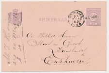 Woltersum - Naamstempel Ten Boer - Groningen - Enkhuizen 1886
