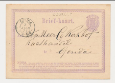 Naamstempel Boskoop - Gouda 1871