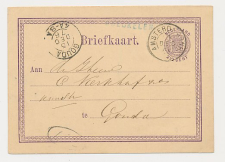Naamstempel Breukelen - Amsterdam - Gouda 1876