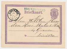 Naamstempel Brouwershaven - Zierikzee 1873