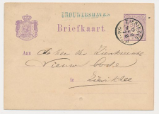 Naamstempel Brouwershaven - Zierikzee 1878