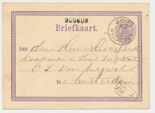 Naamstempel Bussum - Amsterdam 1874