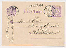 Naamstempel Colynsplaat - Goes - Enkhuizen 1879