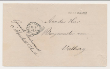 Naamstempel Dodewaard - Wageningen - Valburg 1881