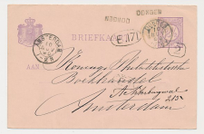 Naamstempel Dongen - Amsterdam 1890