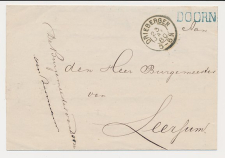 Naamstempel Doorn - Driebergen - Leersum 1880
