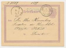 Naamstempel Doorn - Deventer 1877