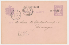 Naamstempel Eenrum - Winsum - Groningen 1888