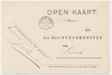 Naamstempel Eenrum - Winsum - Leens 1889