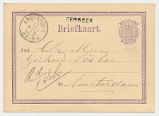 Naamstempel Eerbeek - Amsterdam 1875