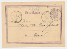 Naamstempel Elst - Arnhem - Goor 1875