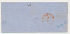 Naamstempel Elst - Nijmegen 1862