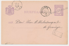Naamstempel Finsterwolde - Scheemda - Groningen 1885