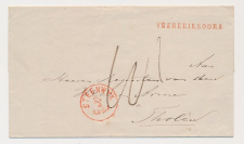 Naamstempel Frederiksoord - Steenwijk - Tholen 1867
