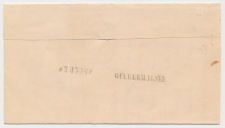 Naamstempel Geldermalsen - Leerdam - Asperen 1864