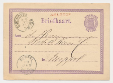 Naamstempel Geldrop - Eindhoven - Meppel 1874