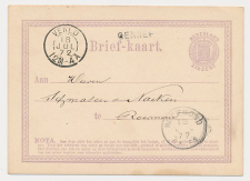 Naamstempel Gennep - Venlo - Roermond 1872