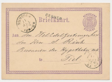 Naamstempel Gennep - Nijmegen - Tiel 1874