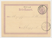 Naamstempel Gieten - Assen - Meppel 1877