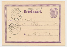 Naamstempel Gorredijk - Heerenveen - Leeuwarden 1874
