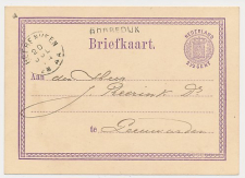 Naamstempel Gorredijk - Heerenveen - Leeuwarden 1874