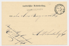 Naamstempel Gramsbergen - Hardenberg 1890