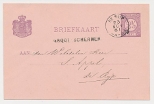 Naamstempel Groot Schermer - De Rijp 1881