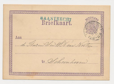 Naamstempel Haastercht - Schoonhoven 1875