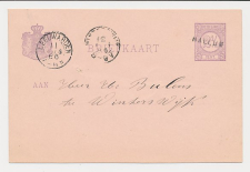 St. Jacobiparochie - Naamstempel Hallum - Winterswijk 1886