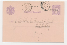 Naamstempel Den Ham - Ommen - Ambt Hardenberg 1890
