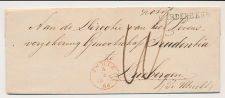Naamstempel Hardenberg - Zwolle - Driebergen 1866