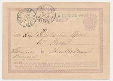 Naamstempel Hardenberg - Koevorden - Amsterdam 1873