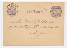 Naamstempel Heemstede - Haarlem - Leiden 1878