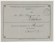 Naamstempel Heenvliet - Rotterdam - Zwaluwe 1882
